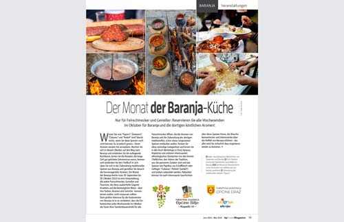 Der Monat der Baranja-Küche