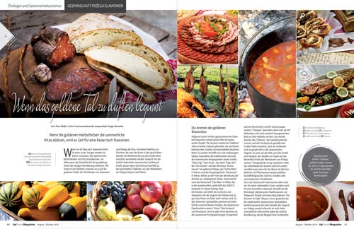 Önologie-und Gastronomie, Gespanschaft Požega-Slawonien