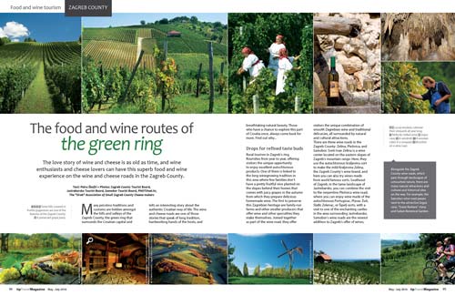 The food and wine routes of the green ring