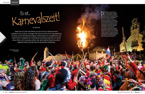Karnevalszeit in Kroatien
