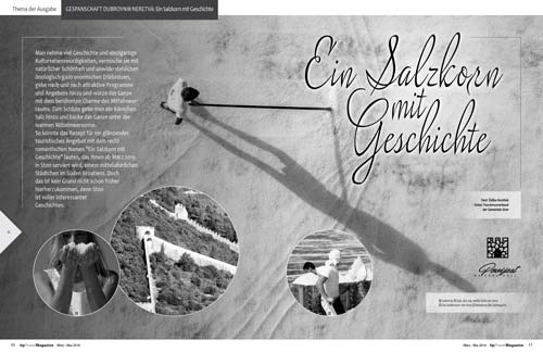 Ein Salzkorn mit Geschichte