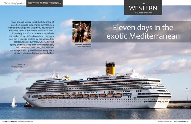 Cruising the Western Mediterranean