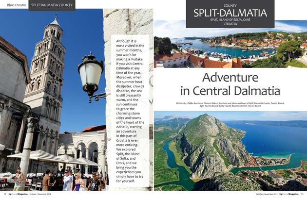 Split, island of Šolta, Omiš