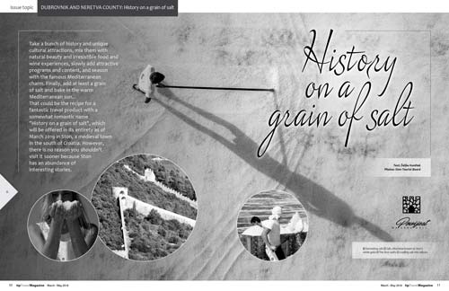 History on a grain of salt