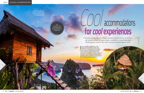 Unusual accommodations