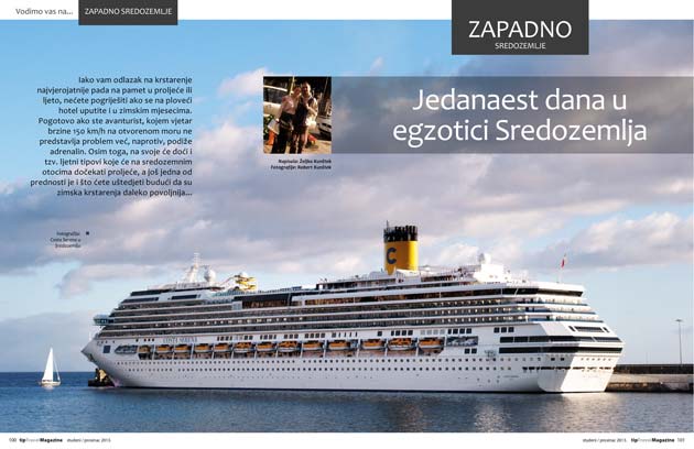 Krstarenje zapadnim Mediteranom