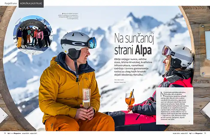 Austrija Koruška skijanje